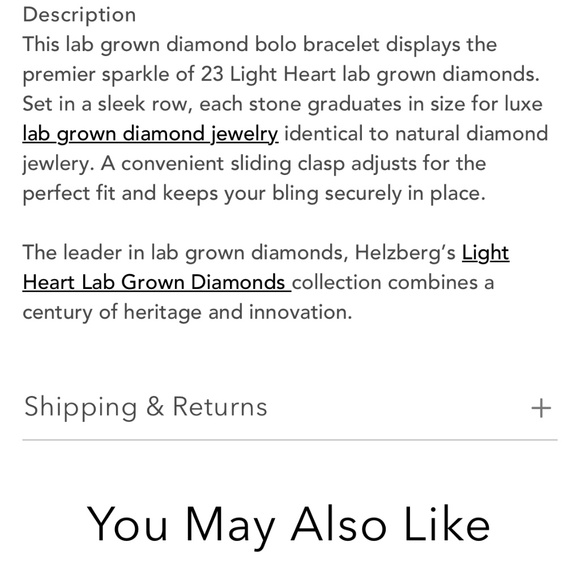 Light Heart® Lab Grown Diamond Bolo Bracelet in 14K White Gold (1 ct. tw.) - Picture 4 of 4